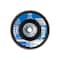 Pferd 5" x 5/8-11 Thd. POLIFAN Flap Disc - A-COOL SG INOX+ALU, Aluminum oxide, 40 Grit, Conical 62244 - alternate 2